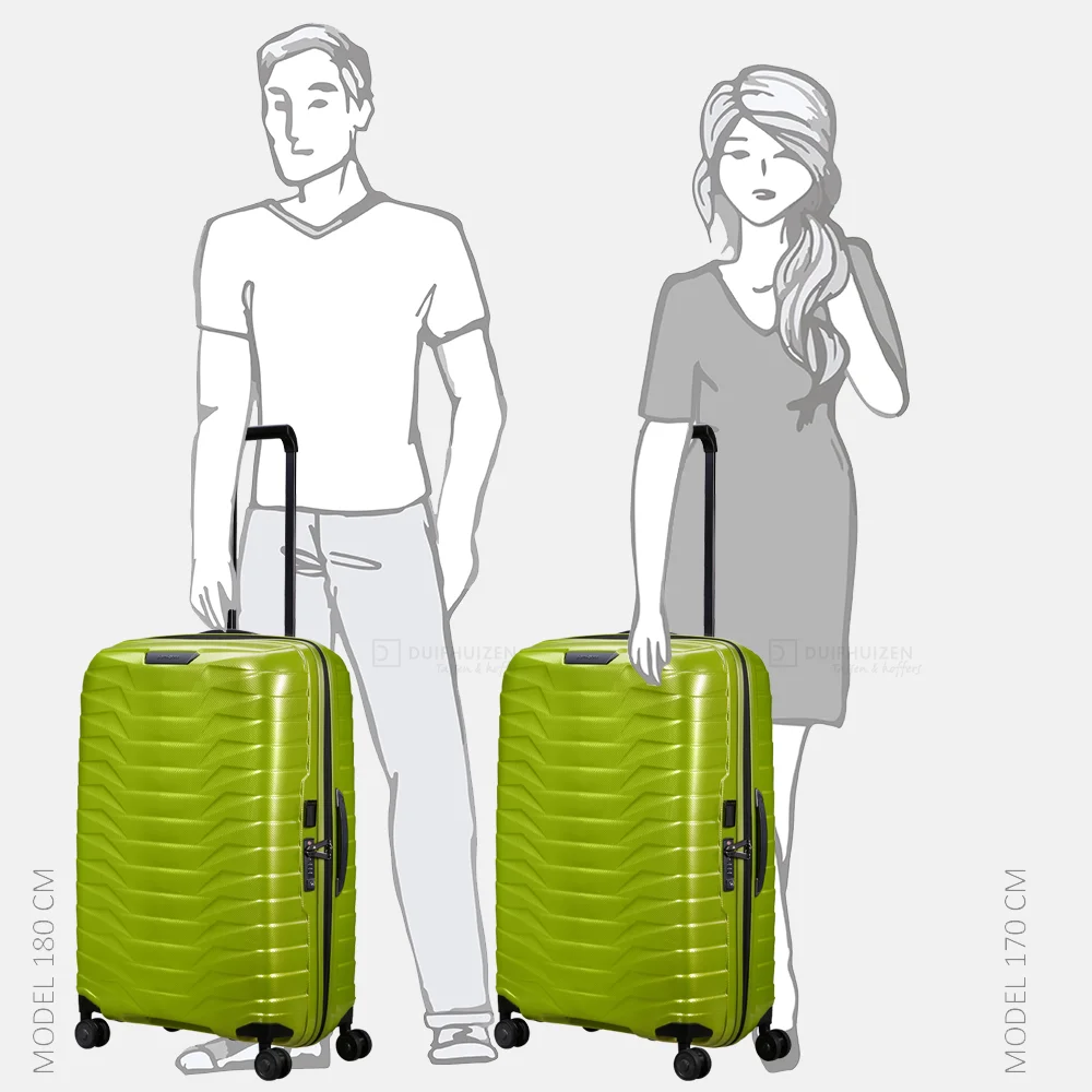 Samsonite Proxis reiskoffer 75 cm lime | 020064-Groen